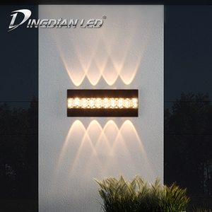 Outdoor LED Wall Lamp AC85-265V 10W/8W/6W Indoor Outdoor Courtyard Wall Light Led Waterproof Hotel Decorative Exterior Wall Lamp