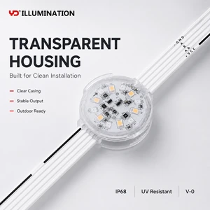 IP68 Waterproof Pixel Point Light for Outdoor Bridge