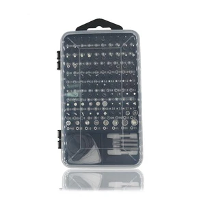 122 in 1 Mini Steel Screwdriver Set Phillips/Trox/Pentalobe Magnetic Tip Multipurpose DIY OEM Mobile Repair Kit Watch Cell Phone