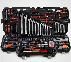Professional Heavy Duty Chrome Vanadium Steel Universal 46-216PC Mechanic Tool Workshop Kit Box OEM Hard Case Auto Repair Tool