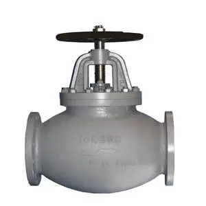 JIS Cast Iron 16K Globe Valve Manual Power For Water Application In General Use