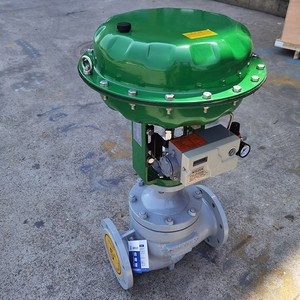 Hot Selling Pneumatic Diaphragm Control Valve With Positioner Water Steam Globe Valve