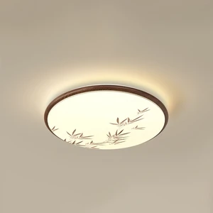 Luxury Acrylic LED Ceiling Light Ra97 Full Spectrum Wide Beam Angle High CRI 90 Dimmable Flush Mount Lamp for Luxury Apartment