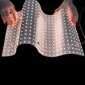 Ultra Thin 240x480mm Flexible LED Panel Lights Single Colorfor Backlighting Used with Marble Onxy 5 Years Warranty