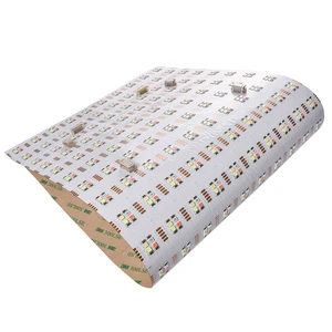 RGBW Ultra-Thin LED Panel Lights 24V Cuttable Backlight Bendable Flex Sheet Panel IP20 6000K Daylight 3-Year Warranty for