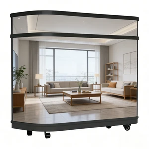 Customized Flexible Full Color LED Display P2.5 with HDR10 500-1000cd Brightness 3-Year Warranty for Indoor Front Desk Use