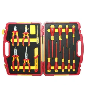 Portable 15 PCS Gardening Tools Set Durable Small Garden Hand Tool for Outdoor Flower Planting Hard Case OEM Customization
