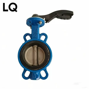 Manual butterfly Valve D71X-10, Handle-type Wafer butterfly Valve, Water Supply, Fire Protection, Soft Seal, Agricultural Valve