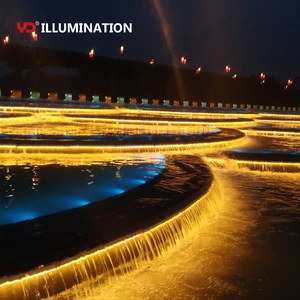 Building Outline LED Light Bridge Customized Led Linear Light