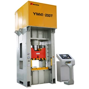 Adjustable Worktable Horizontal Side Shifting H Frame Hydraulic Press Moveable Cylinder Vertical Adjustment Pump Motor Core