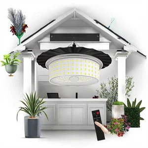 Solar Powered Pendant Lamp Outdoor Lights Ip65waterproof Hanging Lights Led Ceiling Light with Solar Panel