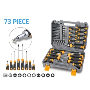 73-Piece Precision Multi-Functional Manual Screwdriver Tool Set Industrial DIY Grade with Customizable OEM Support