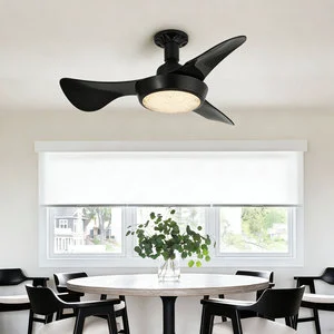25inch 30W Mini Ceiling Fan Led Ceiling Fans Three Speed Adjustable for Home Office Hotel 3 Blades Modern Ceiling Fan