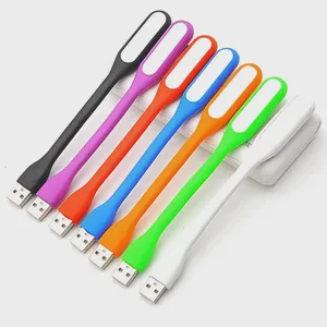 Portable 5V USB Rechargeable Mini LED Night Light Multicolor ABS Small Lamp for Modern Living Room for Bedroom