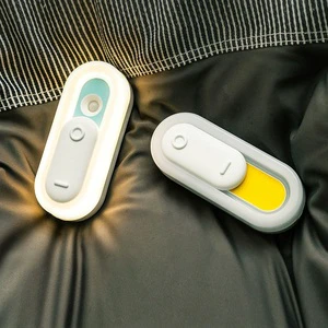 Led Night Light With Motion Sensor Control USB Rechargeable Small Wall Lamp
