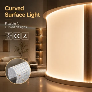 DC24V Ultra Thin Flexible LED Backlight Sheet Cuttable Dimmable Bendable Panel Designed LED Flex Sheet Panel Light