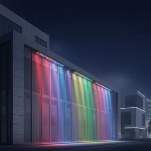 48x4W RGBW LED Wall Washer Light 100W DMX512 Stage Bar Light for Wedding Club