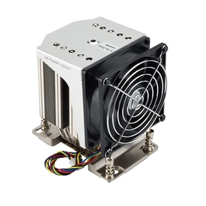 Extruded Aluminum Heatsink Air Cooling Fins for 4U Server AMD SP3 Cpu Cooler Copper Heatpipe Cpu Heat Sink Active Pwm CPU Fan