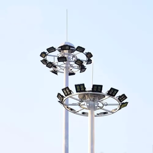 High Mast Light for Airport Lighting 400W 500W 600W LED Floodlight IP66 Waterproof with Anti-Corrosion Anti-Vibration Ratings