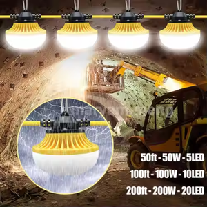 Sehon High CRI 90 2700K Soft Warm White Rechargeable LED Tunnel Lights IP65 Waterproof 2-Year Warranty Construction Lighting