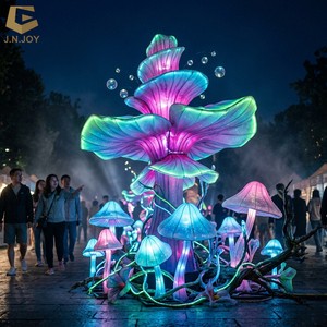 SGL27 Large Scale Mutant Mushroom Festival Lantern Outdoor Decorative Lighting Installation For Festival & Public Space Projects