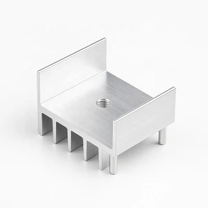 TO-220 MOSFET Transistor VRM Heat Sink AL1070 AL1050 AL1100 Cooling Heatsink Cnc Machining Extruded Aluminum Alloy Heatsink