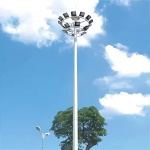High Quality Steel Custom Height High Mast Lighting Price with Nice Design High Mast Light