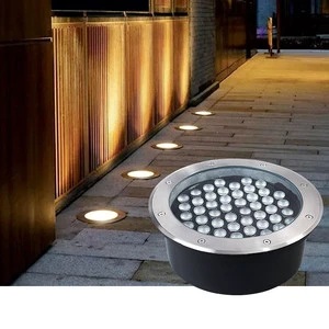 New Trendy Outdoor Waterproof IP65 LED Underground Deck Lamp Lighting Recessed RGB Led Underground Garden Light