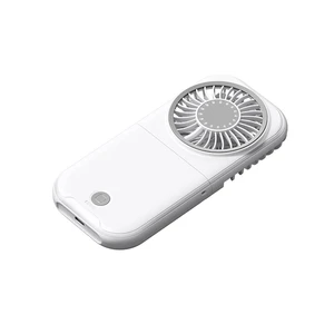 Portable Handheld Mini Fan Rechargeable USB Charging Wearable Foldable High Speed Long-Lasting Battery (3000mAh) Household Use