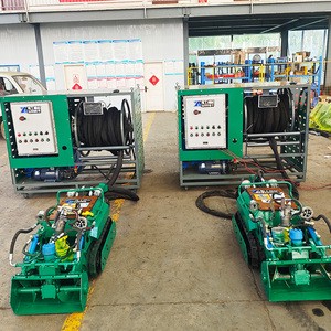 Crawler Pipeline Dredging Machine - Underwater Flood Control Drainage Robot