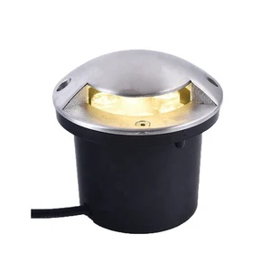 Stainless Steel Lighting DC24v 12 Volt LED Underground Lights 3w 6W 12w Inground Garden Outdoor LED Recessed Underground Light