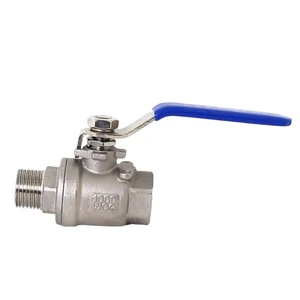 Yousheng Manual Water OEM 304 Stainless Steel 1/4 1000 Wcb Ball Valve PTFE Sealing 100m/h Flow Rate 1 Years Warranty Normal