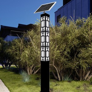 Outdoor Octagonal Aluminum Lawn Lamp-Waterproof & Easy Installation 200 km/h Wind Resistance