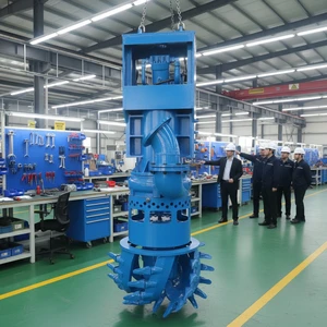 6 Inch Hydraulic Submersible Cutter Suction Dredge Pump for Sea Sand