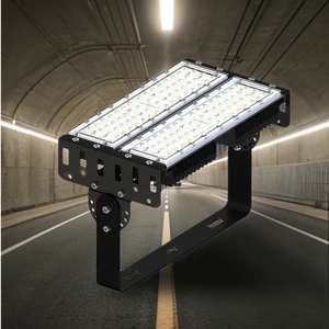 IP65 Waterproof LED Flood Light 50W/100W/200W Outdoor Stadium Tunnel Square Lighting 140lm/W SMD Light Source