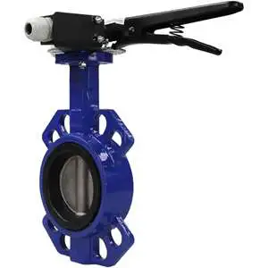 Carbon steel Butterfly Valve DNOVA WCB-316L-NBR 16 bar compact flanged manual
