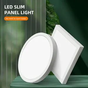 2026 Modern Design Slim Recessed Mounted Surface Mount 5W 7W 12W 16W 22W 36W Led Panel Light