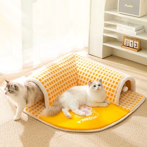 Wholesale Short Plush Detachable Cat Tunnel