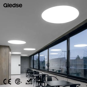 Aluminum Indoor Panel Light 36w 48w Led Round Recessed Smd 2835 Led Panel Light