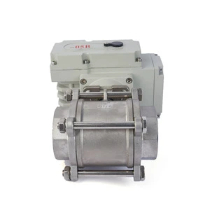East Electric Ball Valve DN15 20 25 32 40 Threaded 700 psi Gas Control Switch Type