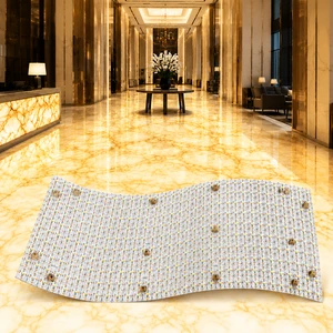 Manufacturer Wholesale Flexible LED Sheet DC24V 320led 3500K Soft LED Backlighting Lighting Sheet for Backlit Onyx Floor Tiles