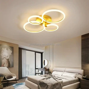 Factory Home Ceiling Lamp Remote Control Design Indoor Decorative Modern Fixtures Acrylic Chandelier LED Ceiling Lights