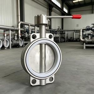 Stainless Steel Butterfly Valve PTFE Seated 316L/304/CF8M/CF3M 2