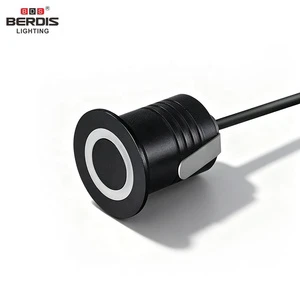 Outdoor Light MINI 1W 3W IP65 IP67 Round Step 12V Spotlight Recessed LED Staircase Corner 12V 24V Underground LED Wall Lamp