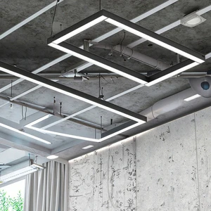 Modern Iron Indoor Ceiling Wall Chandeliers with LED Light Source