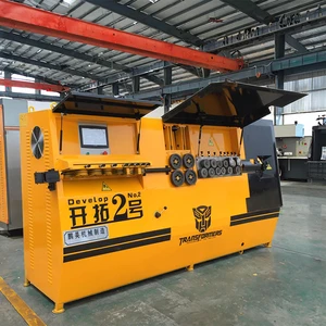 Multifunction Automatic Stirrup Bending Machine Steel Bar Rebar Straightening And Bending And Cutting Machine