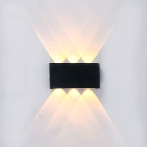 Modern Exterior Mounted Outdoor Decoration Lights 220V/110v Indoor Fixtures Ip65 Led Outside Wall Lamp Light for Home
