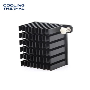 Copper Heatpipe Welding CNC Machining Liquid Cold Water Cooled Plate Heatsink Module Aluminum Square LED Heat Sink Cutting