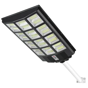 High Power LED Solar Street Light IP65 Integrated Outdoor Lighting for Roads Highways Gardens ABS Lamp Body DC ROHS Certified