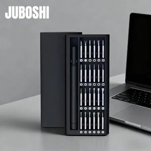 JUBOSHI Industrial 25-in-1 Magnetic Plastic Handle Multifunctional Screwdriver Set Rust Prevention Treatment 3-Year Warranty for